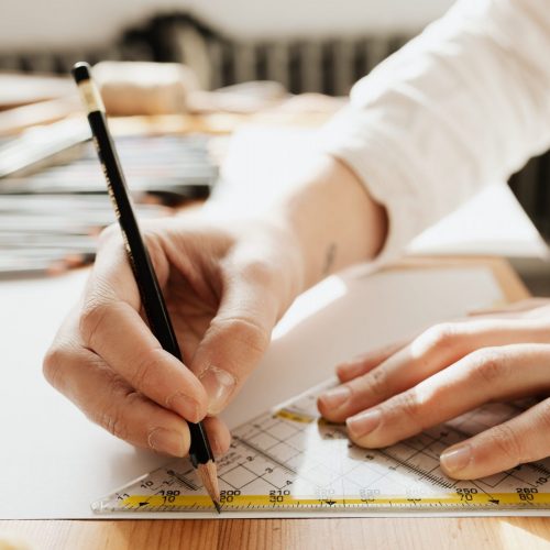 pencil-and-ruler-measuring